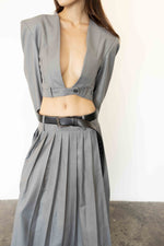 Load image into Gallery viewer, Short gray jacket