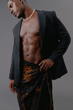 Load image into Gallery viewer, Black leopard jacket