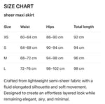 Load image into Gallery viewer, White sheer glitter midi skirt