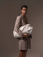 Load image into Gallery viewer, Cream tie jacket