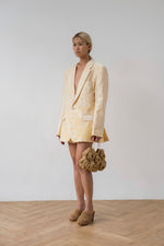 Load image into Gallery viewer, Butter jacket with flowers
