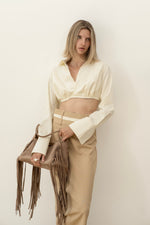 Load image into Gallery viewer, Short beige shirt
