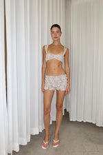 Load image into Gallery viewer, lace shorts beige
