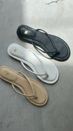 Load image into Gallery viewer, slippers suede beige
