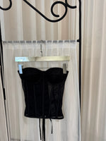 Load image into Gallery viewer, black lace corset
