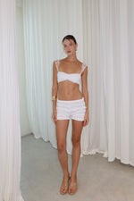 Load image into Gallery viewer, lace shorts white

