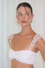 Load image into Gallery viewer, lace top white
