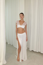 Load image into Gallery viewer, ivory lace top white
