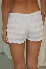 Load image into Gallery viewer, lace shorts white
