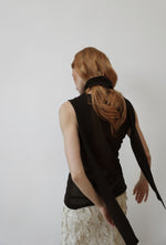 Load image into Gallery viewer, Transparent brown blouse
