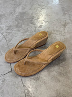 Load image into Gallery viewer, wedge suede beige
