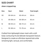 Load image into Gallery viewer, Transparent black top with different sleeves

