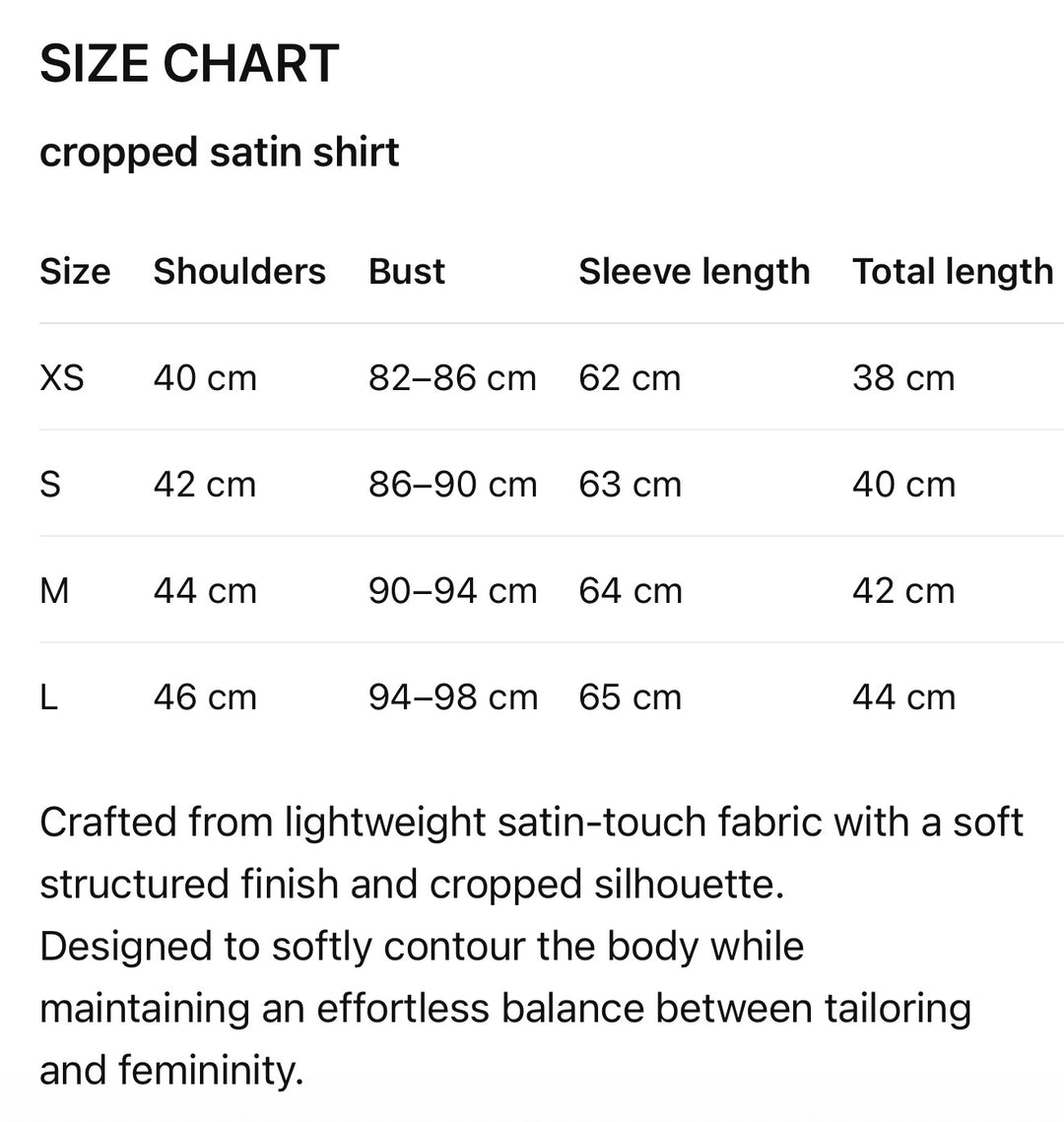 Short beige shirt