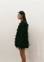 Load image into Gallery viewer, Black jacket small bows
